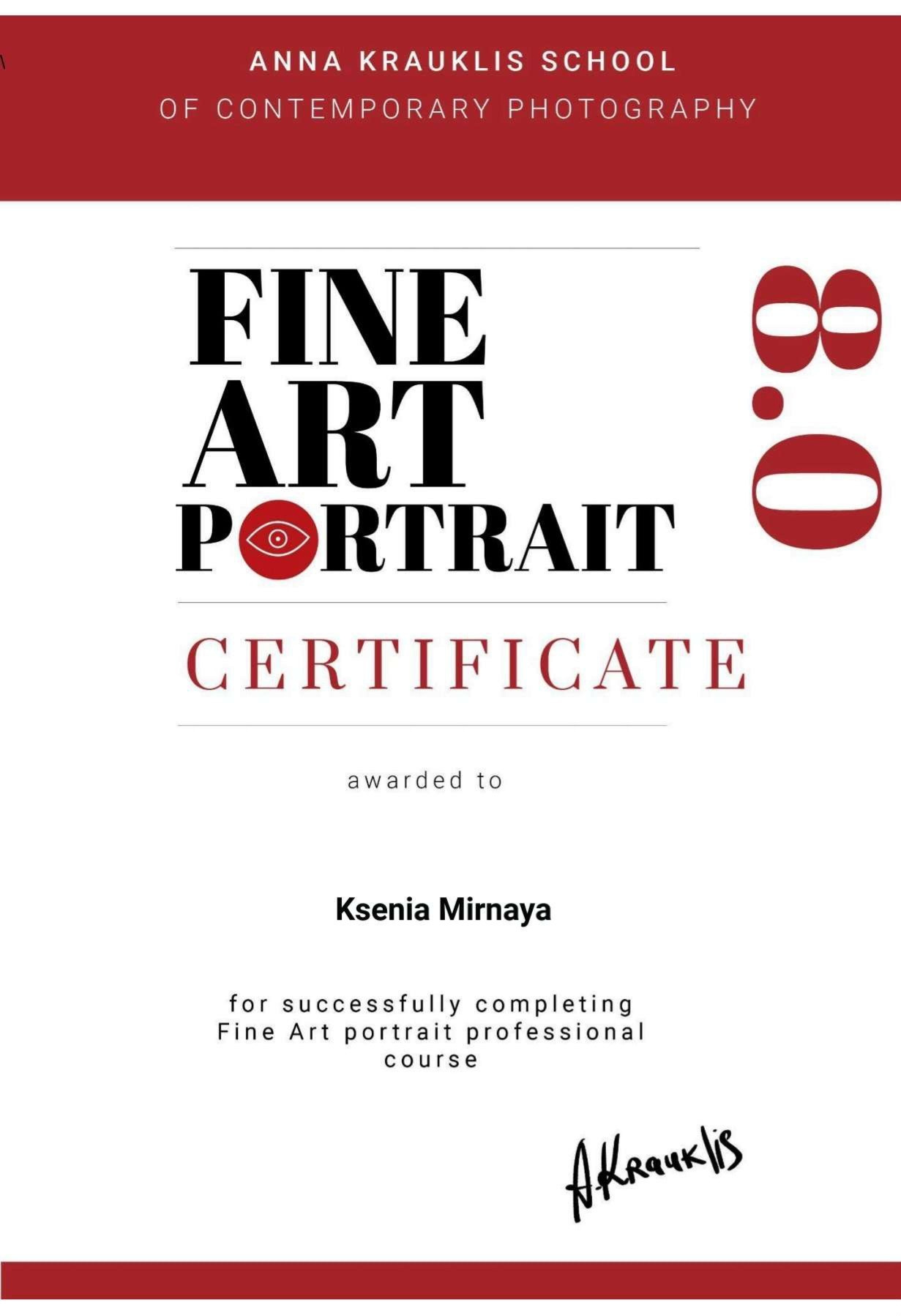 Achievements SECRET. Fine Art Photography by Ksenia Mirnaya