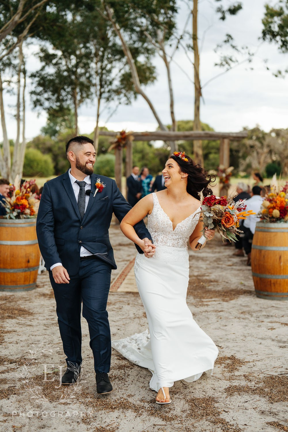 Lisa & Murray — The Barn, Hopeland. Emma Joy Photography