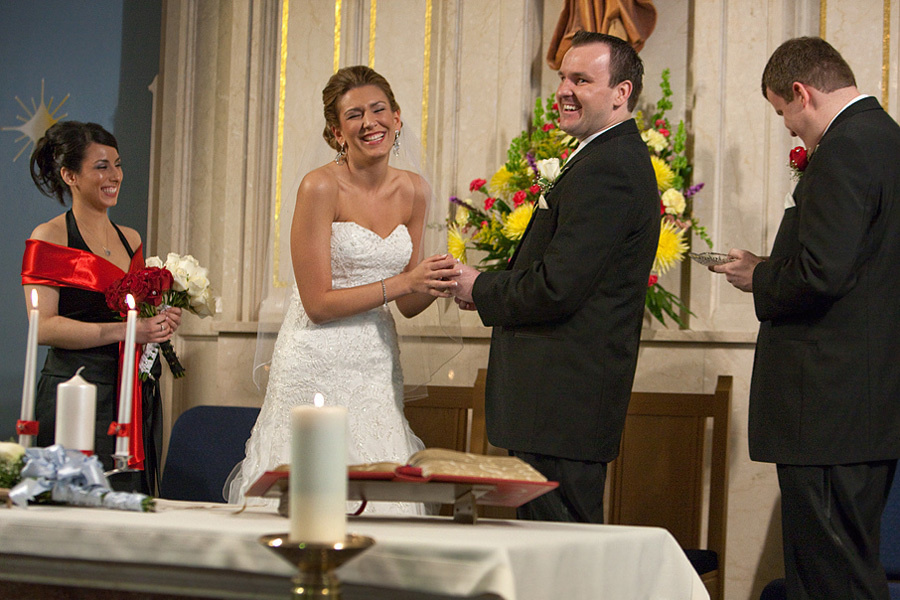 Tiffany & Jake (Wedding – 02/14/09). Emin Kuliyev — Award-Winning Wedding Photojournalist NYC & USA | Best Wedding Photographer Known for Candid, Timeless Moments