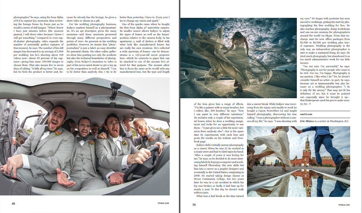 New article in http://ppmag.com/ June 2016. Emin Kuliyev — Award-Winning Wedding Photojournalist NYC & USA | Best Wedding Photographer Known for Candid, Timeless Moments