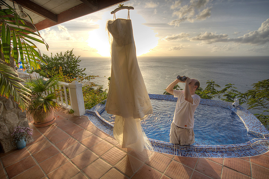 My first Destination Wedding (St.Lucia) – Thomas & Tennille (02/27/09). Emin Kuliyev — Award-Winning Wedding Photojournalist NYC & USA | Best Wedding Photographer Known for Candid, Timeless Moments