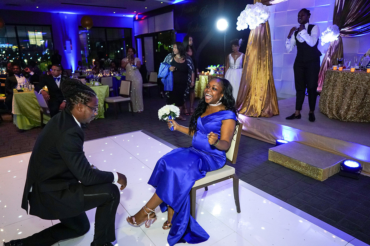 J + J – 06.02.2018 – The Sunset Room by Wolfgang Puck, Oxon Hill, MD. Emin Kuliyev — Award-Winning Wedding Photojournalist NYC & USA | Best Wedding Photographer Known for Candid, Timeless Moments