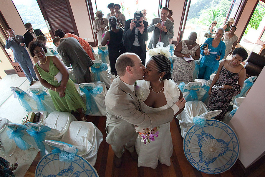 My first Destination Wedding (St.Lucia) – Thomas & Tennille (02/27/09). Emin Kuliyev — Award-Winning Wedding Photojournalist NYC & USA | Best Wedding Photographer Known for Candid, Timeless Moments