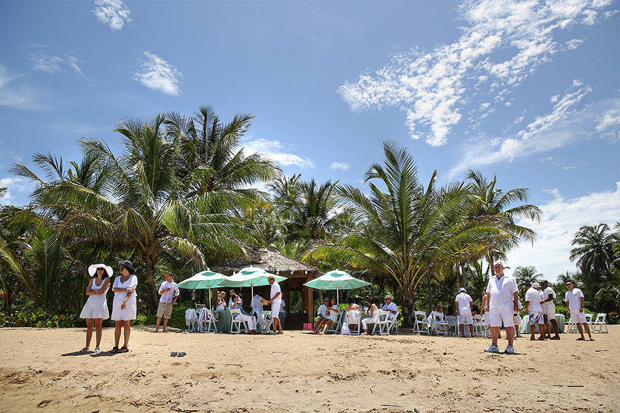 David & Leila (Puerto Rico) – Day 3 (July 28, 2013) Beach party. Emin Kuliyev — Award-Winning Wedding Photojournalist NYC & USA | Best Wedding Photographer Known for Candid, Timeless Moments