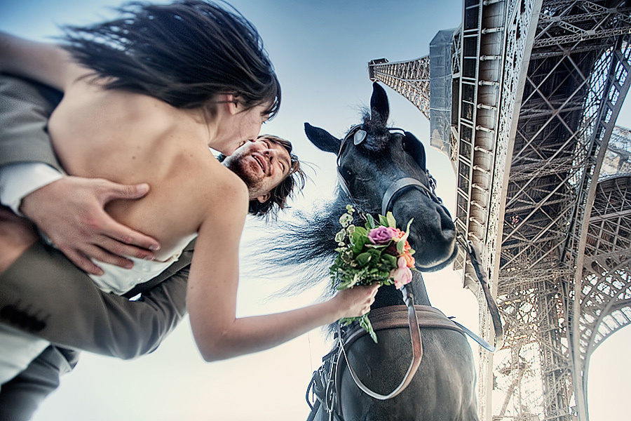 Masha & Andrey – October 3rd, 2009 – Paris (France). Emin Kuliyev — Award-Winning Wedding Photojournalist NYC & USA | Best Wedding Photographer Known for Candid, Timeless Moments