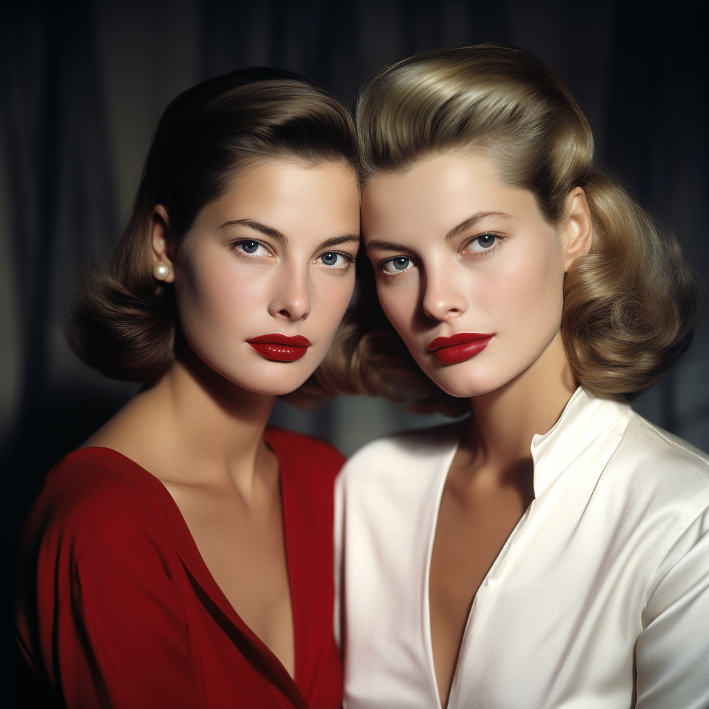 AI retro style women. Photographe à Strasbourg | Portraits, Studio, Enfants, Événements