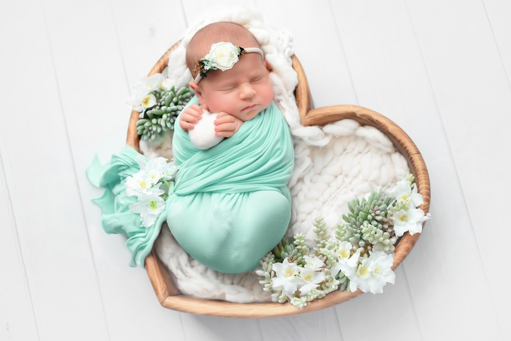 Sesja noworodkowa dla dziewczynki w Trójmieście - Natalia Lucko