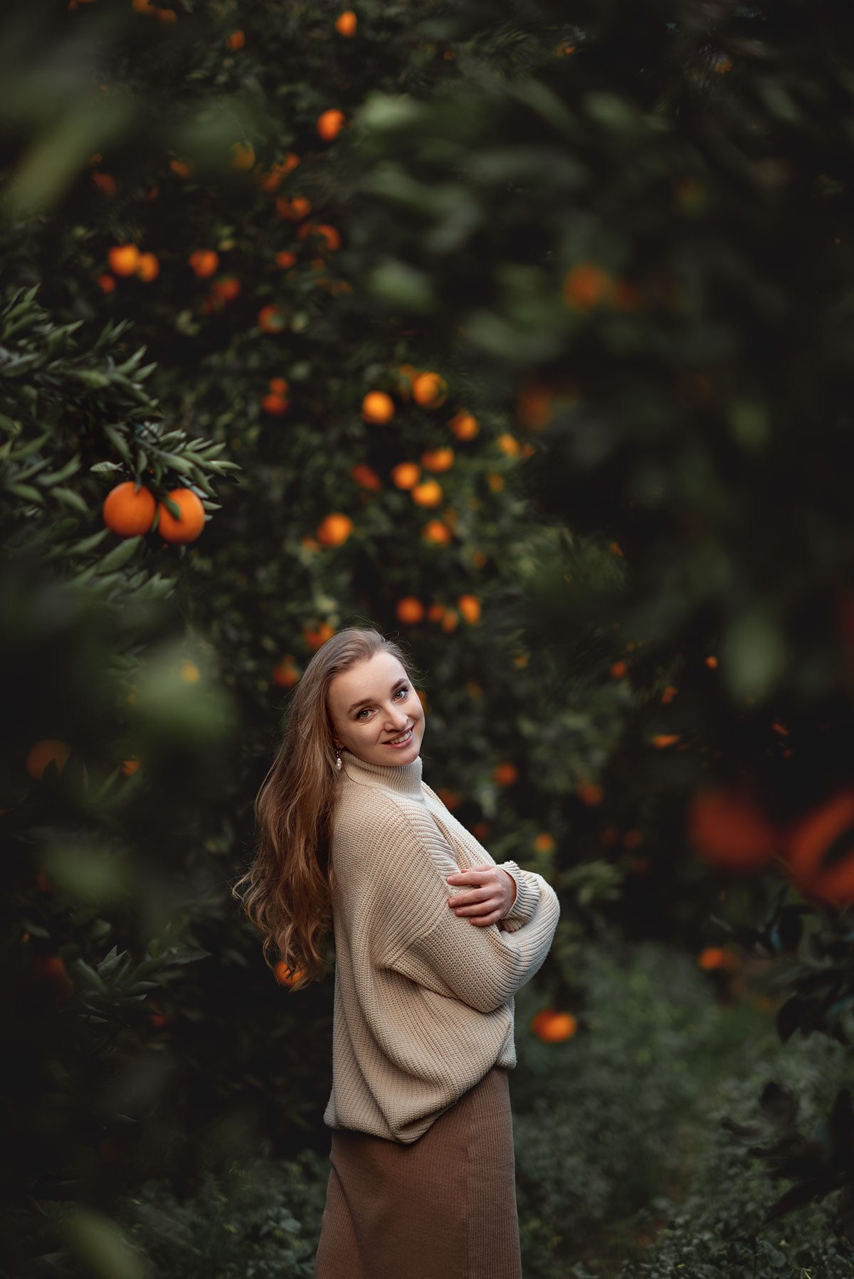 Апельсиновый сад в Анталии. Фотограф Анталия, Кемер, Белек, Сиде Дарья Кая