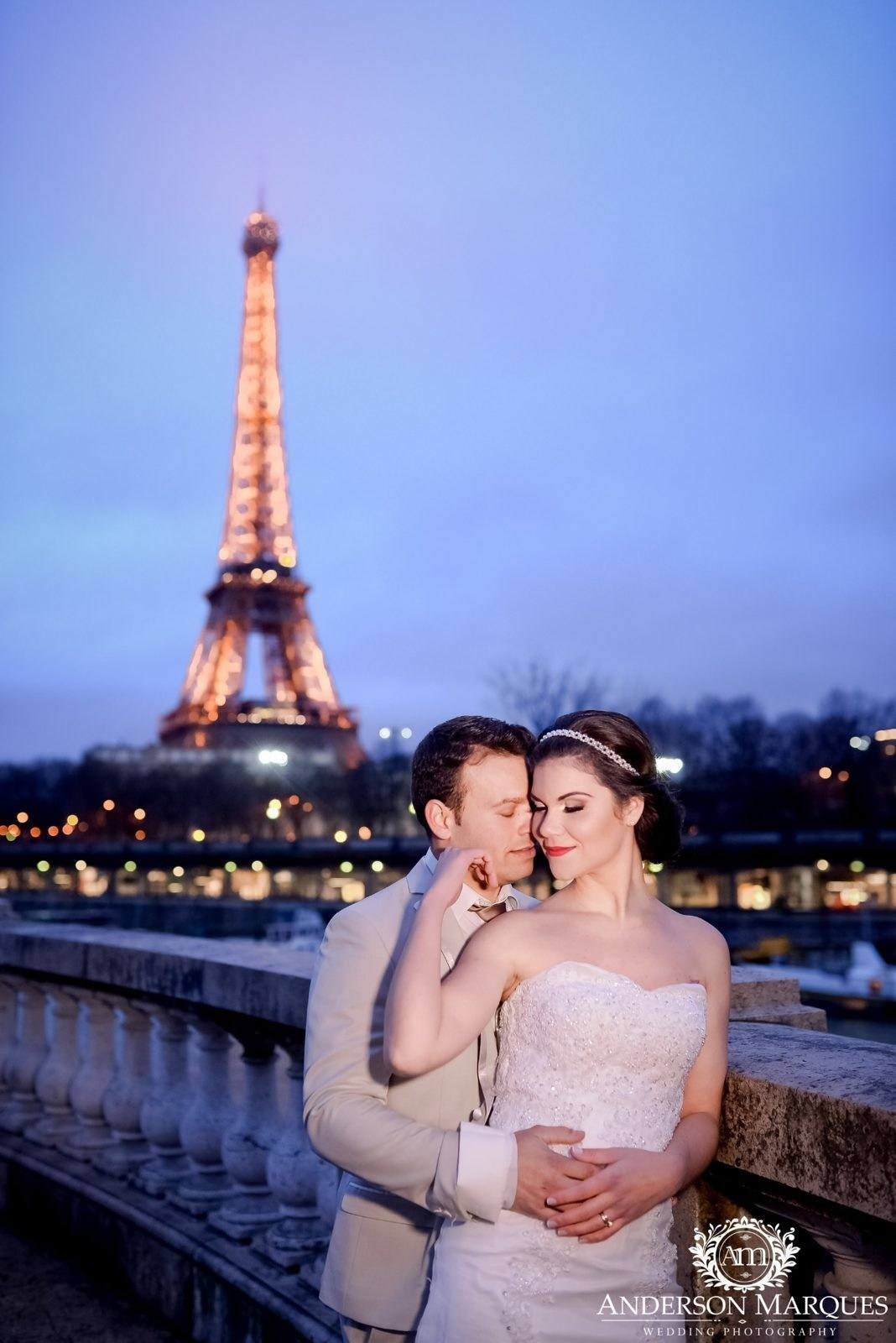 Je t’aime Paris — Nany & Mauricio. Wedding photographer in Orlando, Boston & New York Anderson Marques