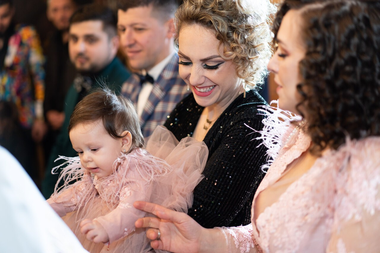 Fotografii botez Rebeca Georgiana. Fotograf Alin Stefan