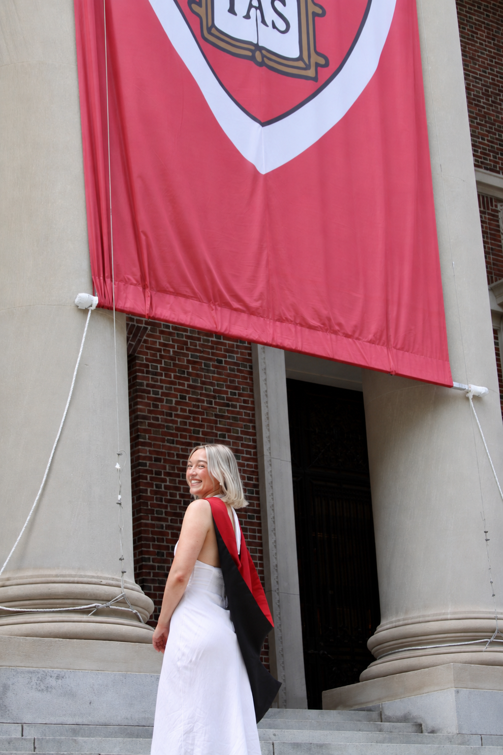 Masters graduation with Talia (group shoot). Kelly Sang, graduation and portrait photographer in Boston