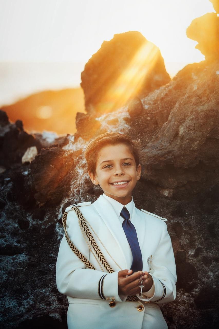First communion. Professional photography in Tenerife Tania Bonnet