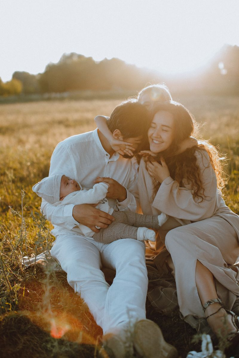 Family photoshoot — ideas. Photographer in Seoul Dobrokvashina Natalya