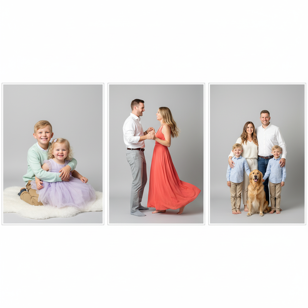 Colores y Vestuario para Sesión de Fotos en Estudio | Guía Rainbox Estudio. Rainbox Estudio de Fotografía