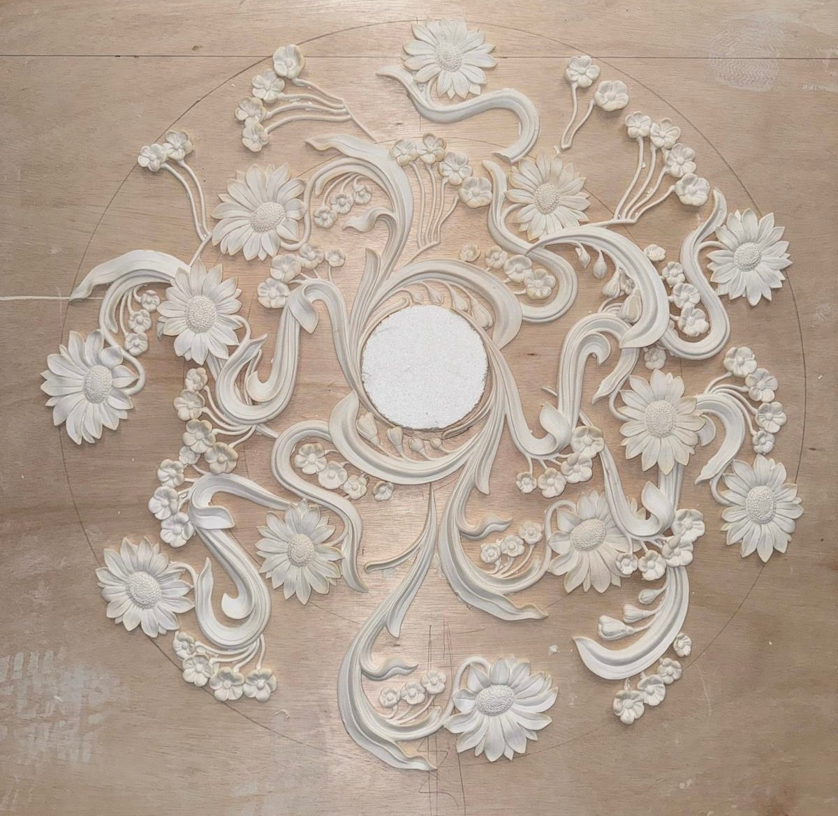 Custom Projects. Plaster molding