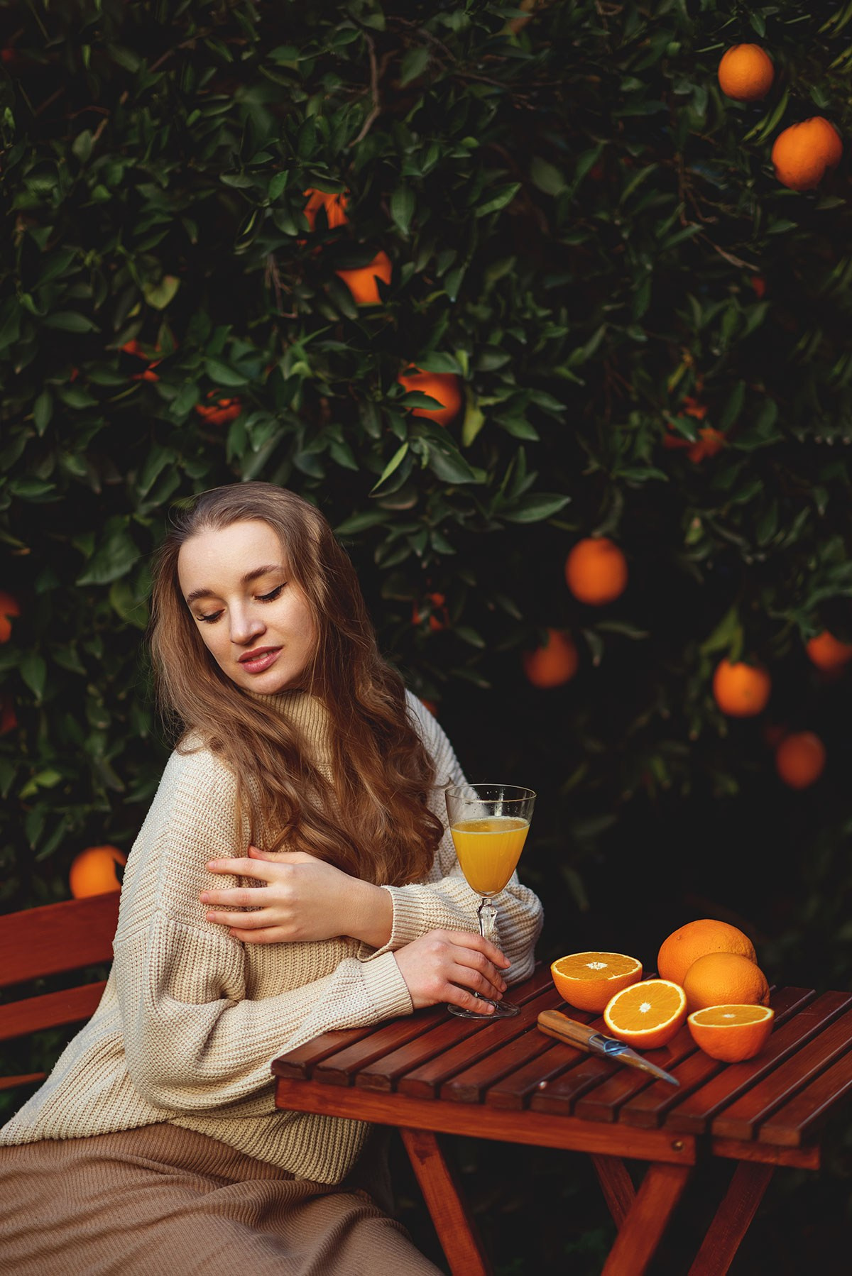 Апельсиновый сад в Анталии. Фотограф Анталия, Кемер, Белек, Сиде Дарья Кая