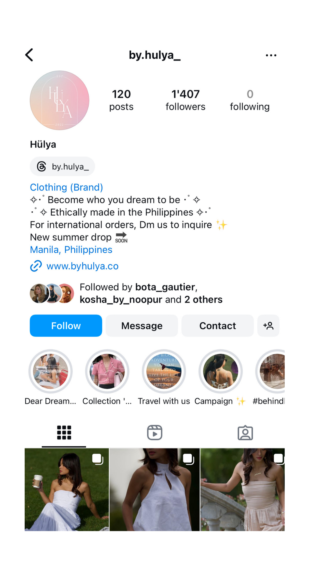 Hulya Clothing line. Agence de médias sociaux|Photographie d’entreprise|Lausanne|Genève|Suisse