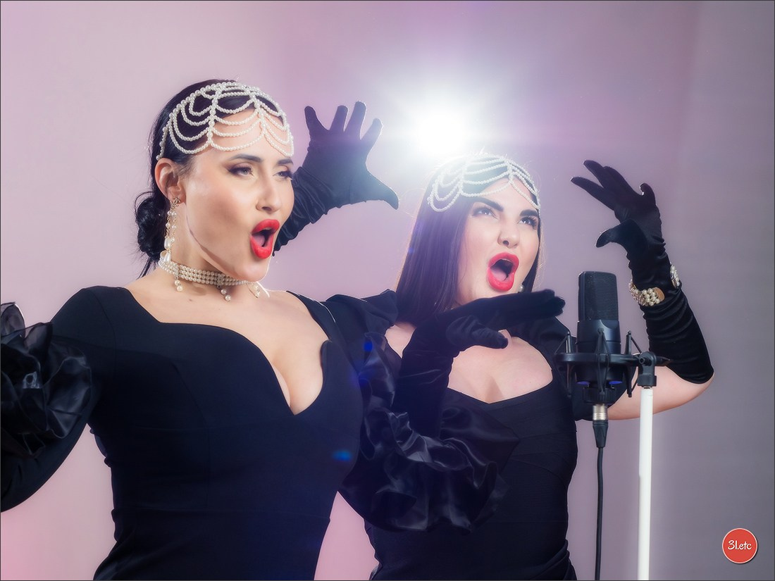 Photographing a singing duet. Photographe à Strasbourg | Portraits, Studio, Enfants, Événements