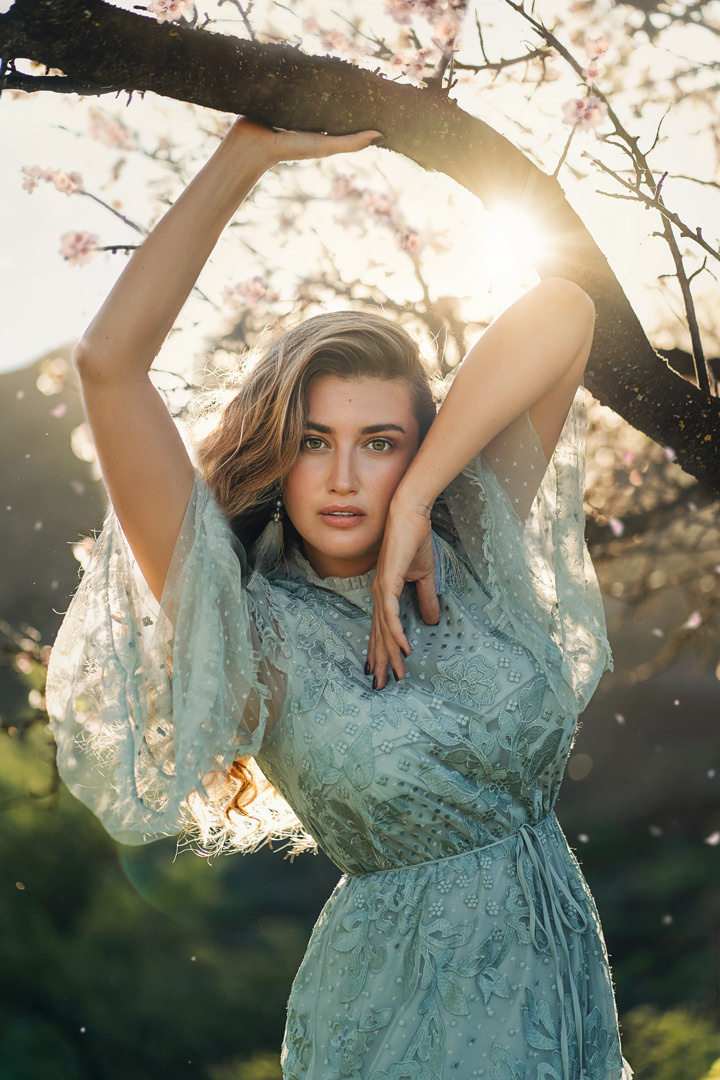 Mint dress Needle&Thread #13 20€. Professional photography in Tenerife Tania Bonnet