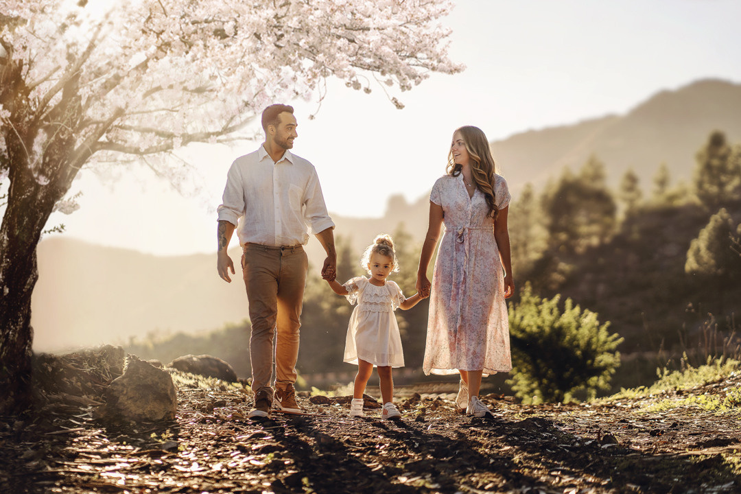 Families. Professional photography in Tenerife Tania Bonnet