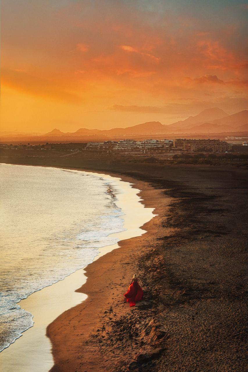 Playa de La Tejita. Fotografía profesional en Tenerife Tania Bonnet