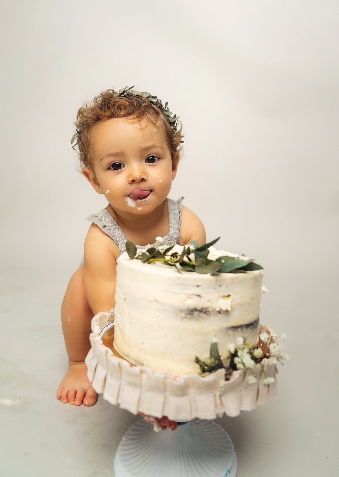 Cake smash. Fotografía profesional en Tenerife Tania Bonnet