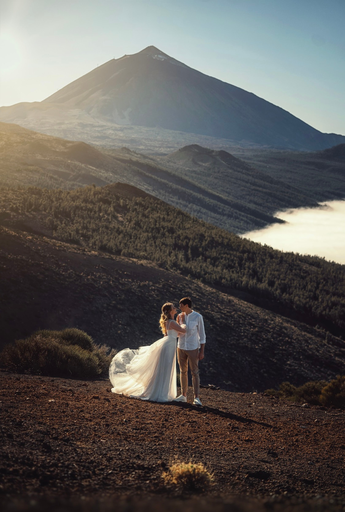 Топ локаций для фотосессии на Тенерифе. Таня Боннет | Профессиональный фотограф на Тенерифе — Летящие платья