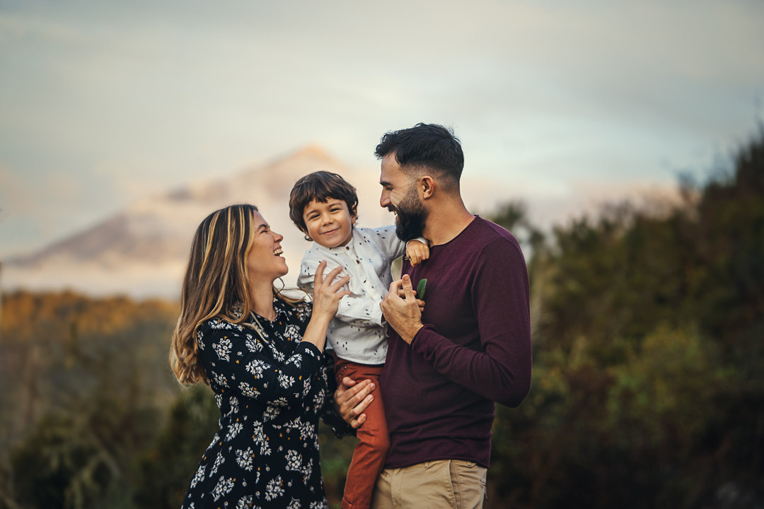 Families. Professional photography in Tenerife Tania Bonnet