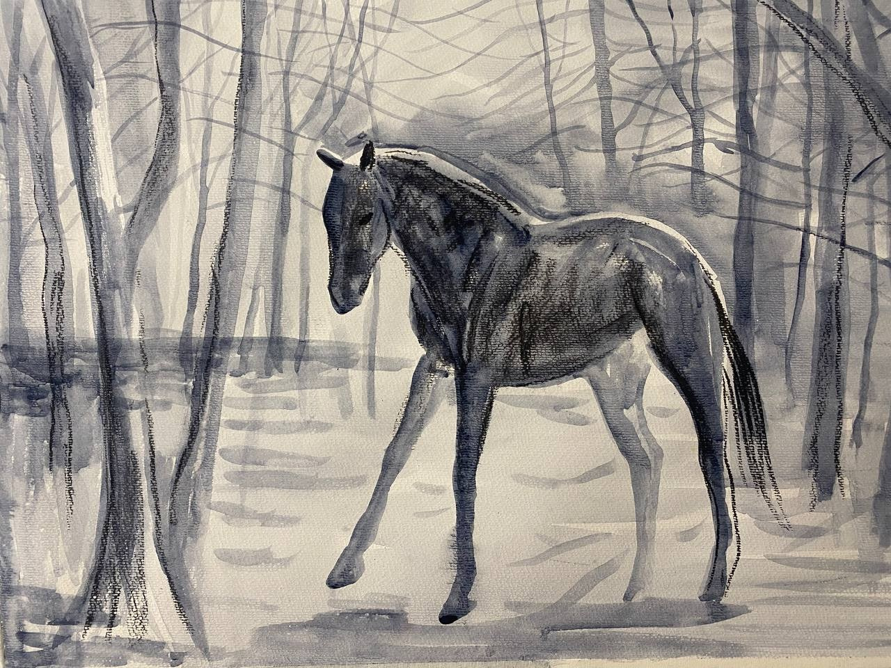 Chevaux. Marina Antonova