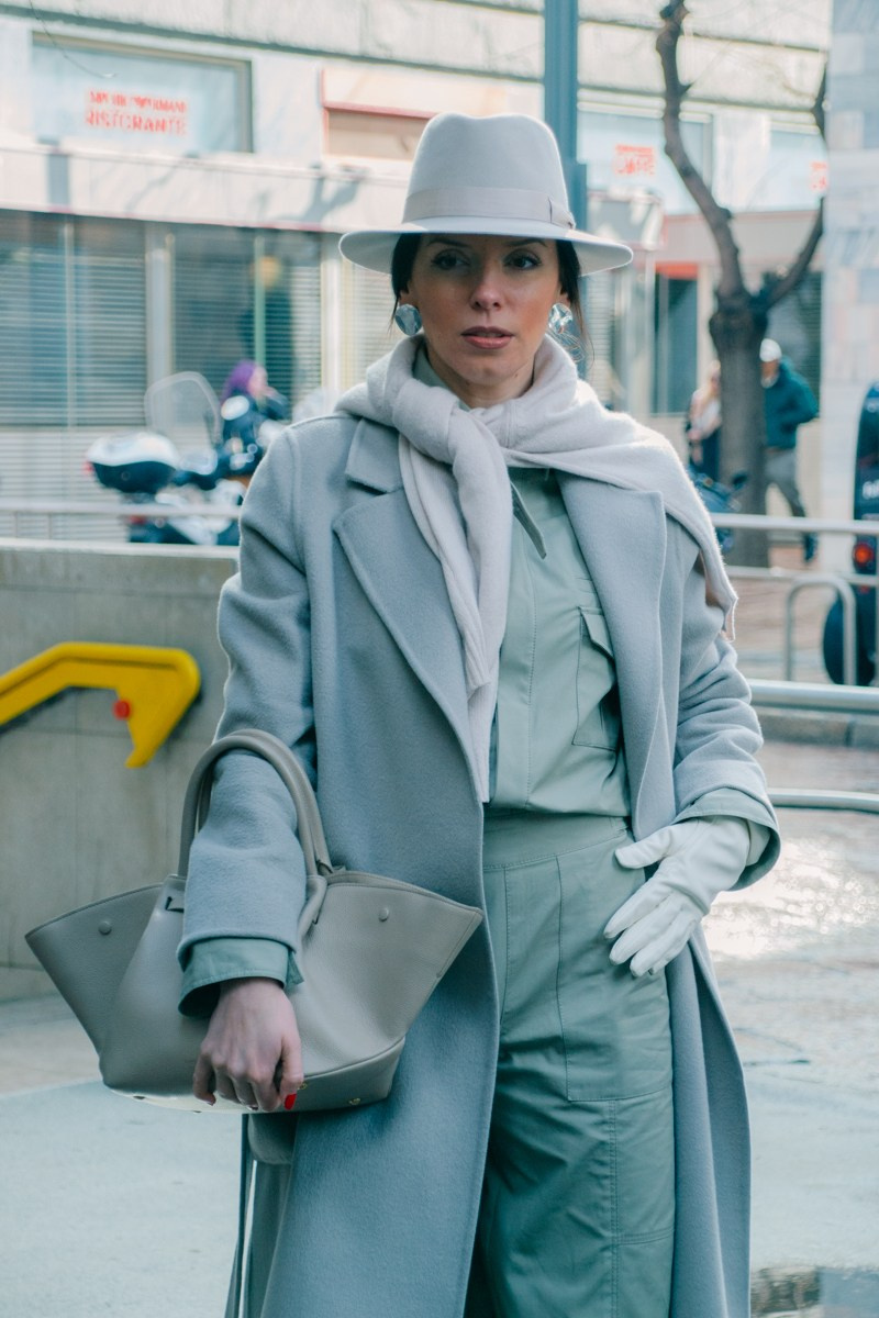 Street style in Milan. Milano Fashion Week