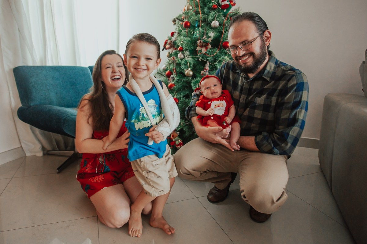 Ensaio de Natal - Família Silva Marcuz. Fotógrafa de Eventos em São Paulo e Sorocaba Kika Damasceno