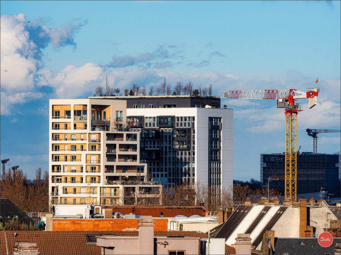 Vue de la ville un peu d'en haut. Photographe à Strasbourg | Portraits, Studio, Enfants, Événements
