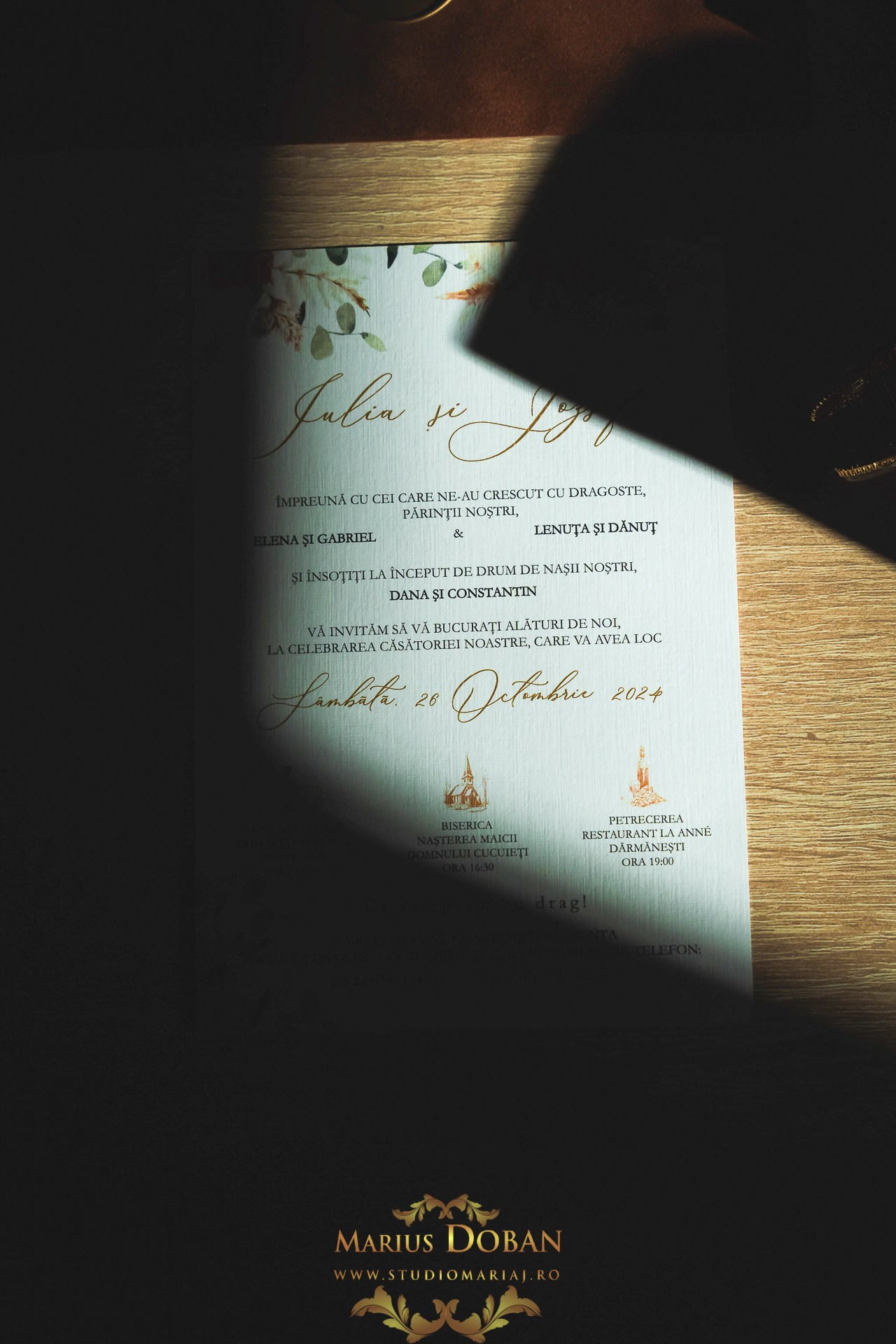 Iulia & Joszeph — preparing & details. Marius Doban