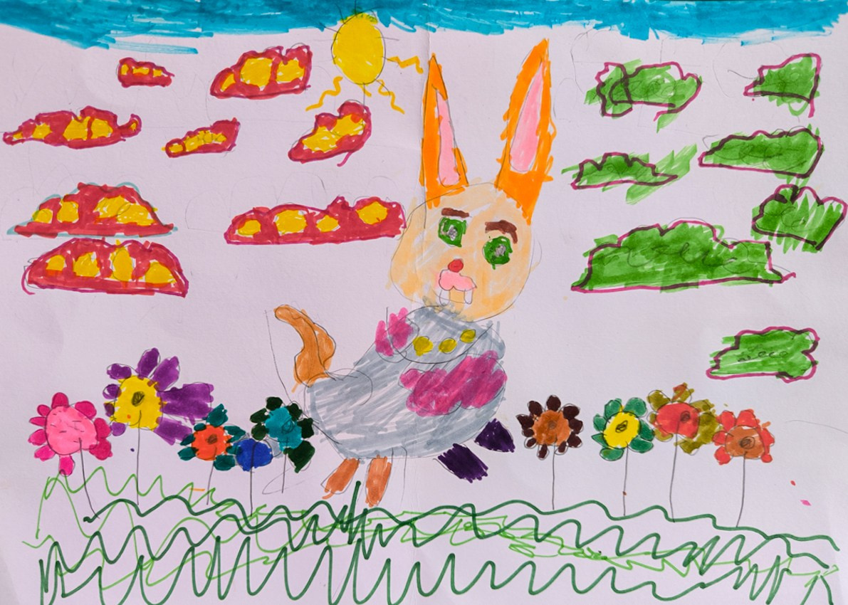 Artworks by my talented pupils. Professional Artist, teacher of art, Artistic Photographer In Dubai (U