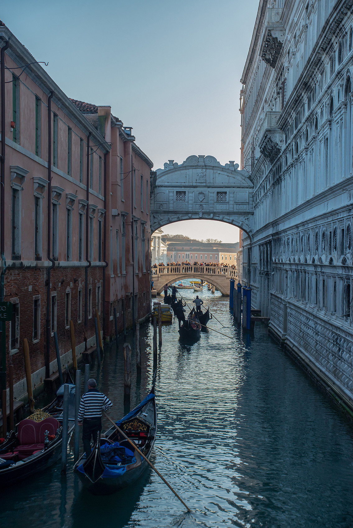 Venice. Artist photographer Anna Biletska