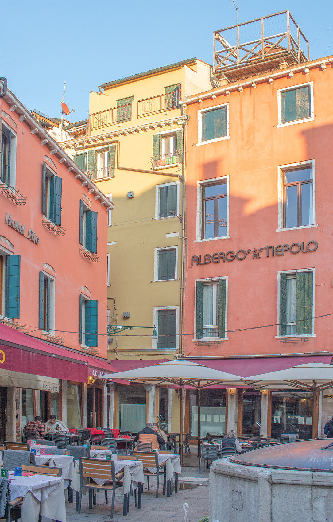 Venice. Artist photographer Anna Biletska