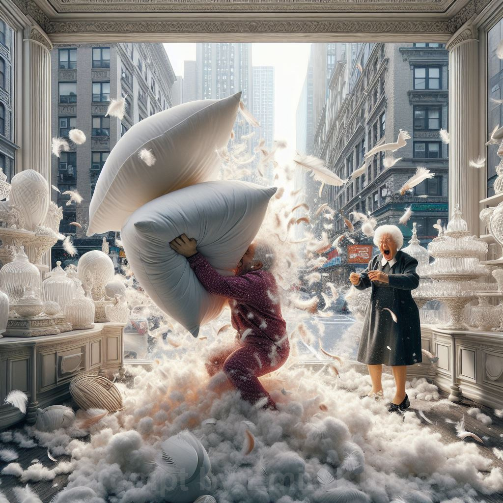 Virtual Pillow Fight Day was created with AI. Emin Kuliyev — Award-Winning Wedding Photojournalist NYC & USA | Best Wedding Photographer Known for Candid, Timeless Moments