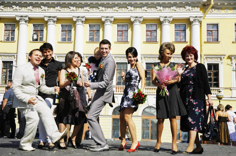 A mix of older weddings. True Story Photography