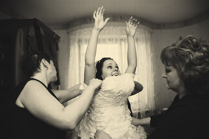 A mix of older weddings. True Story Photography