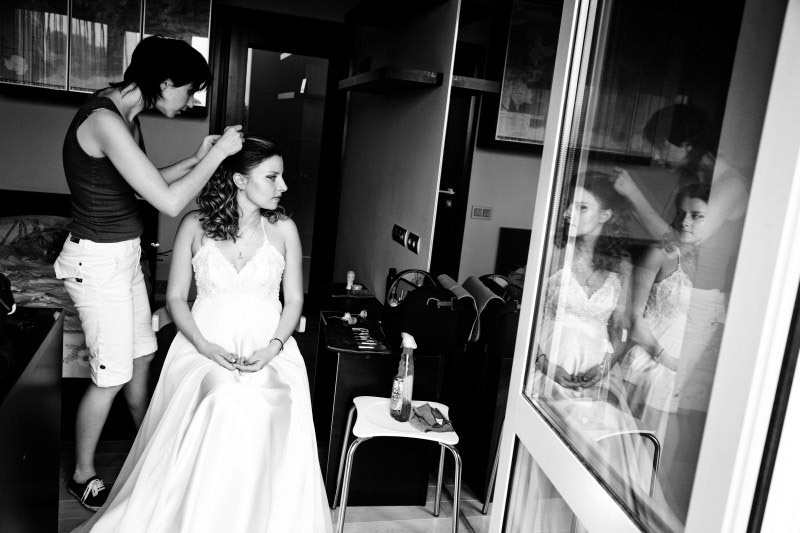 A mix of older weddings. True Story Photography