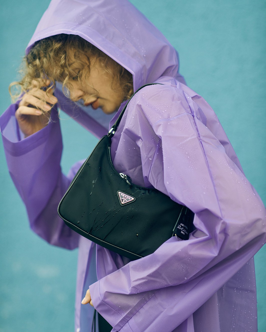 Fashion campaign for a women’s clothing brand shot in a street-style mood