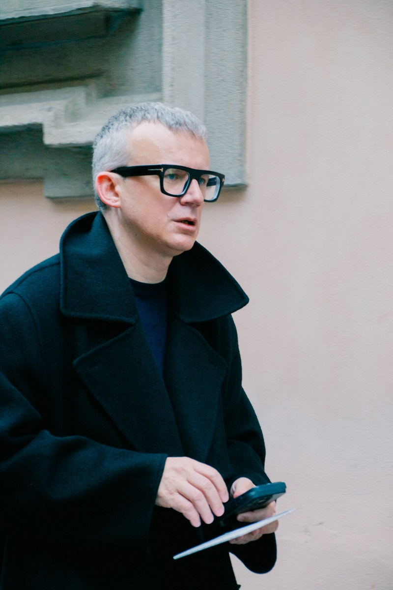 Street style in Milan. Milano Fashion Week