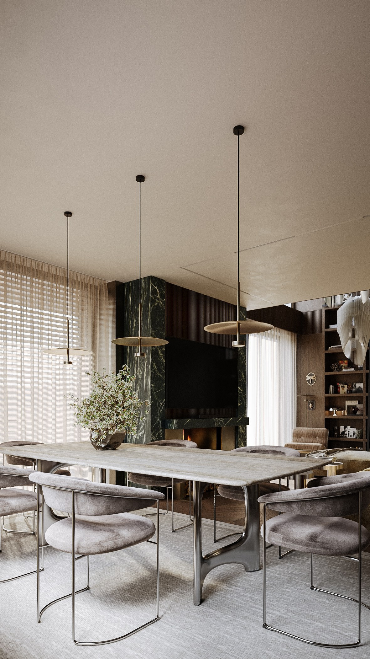 Obývací pokoj. Filipenka Architects