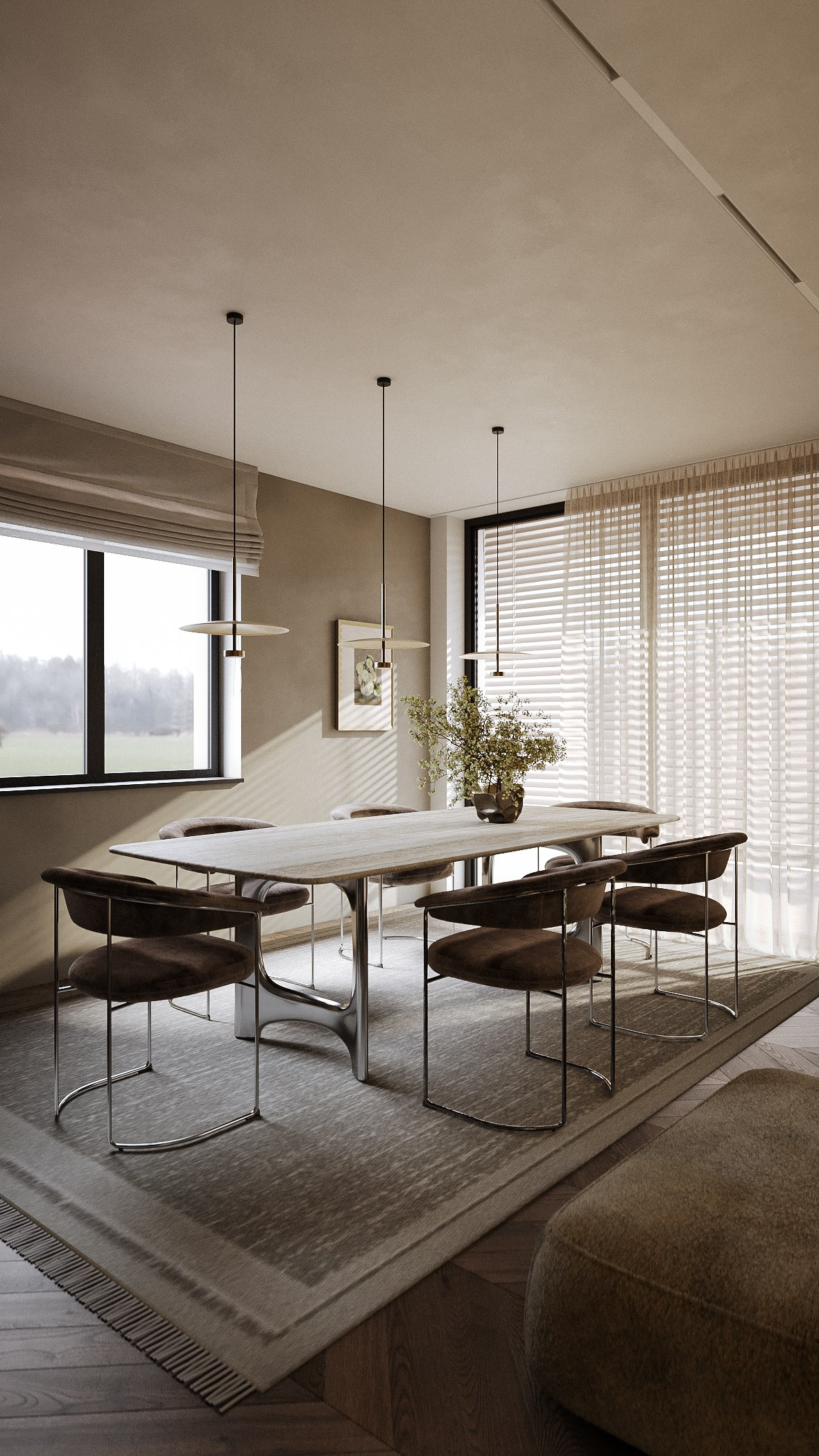 Obývací pokoj. Filipenka Architects