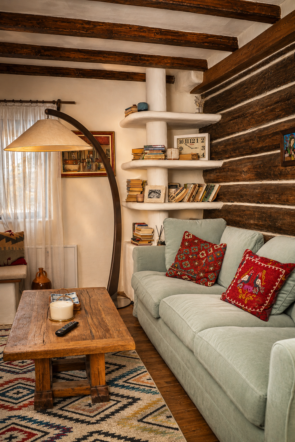 Inside the village. Creste si calatoreste