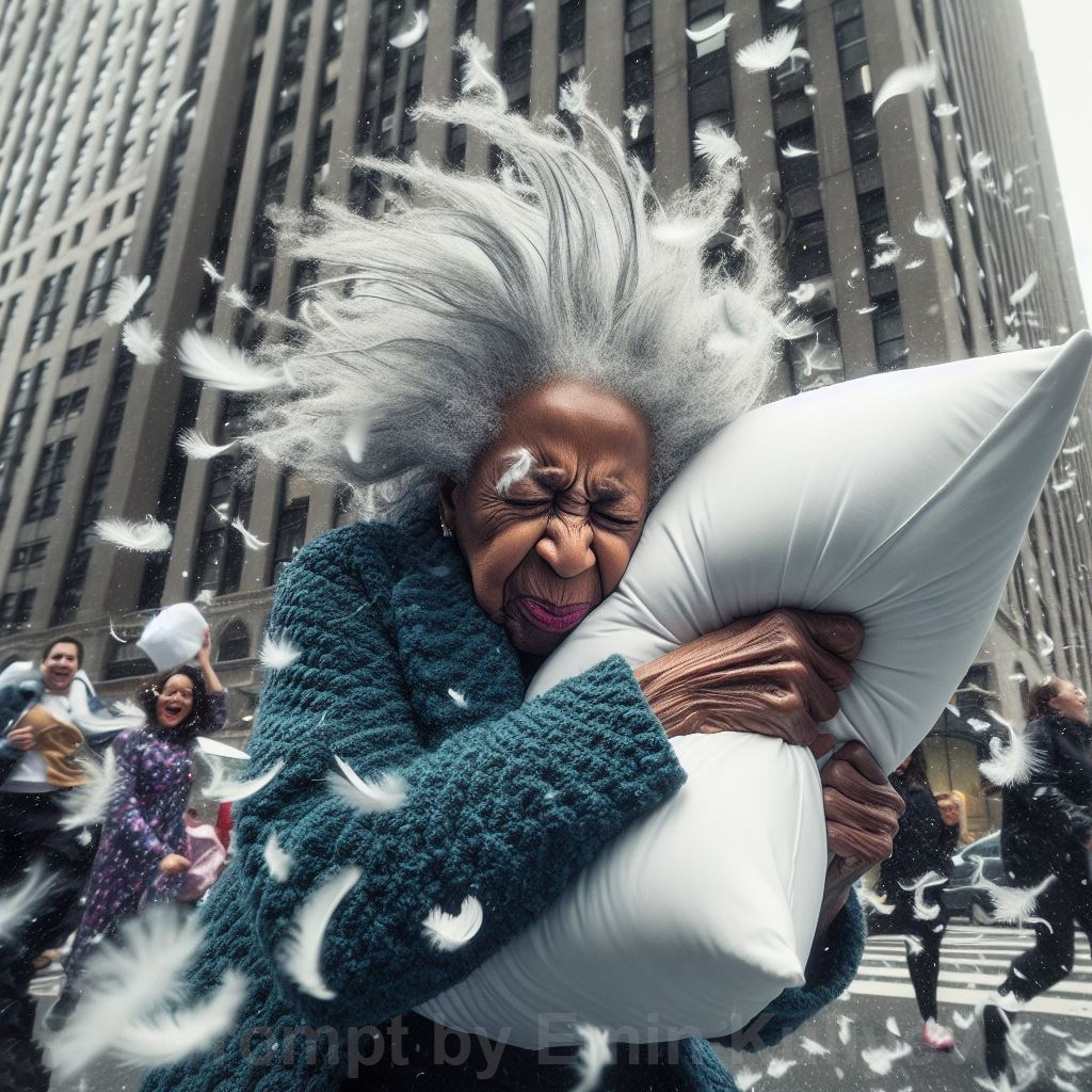 Virtual Pillow Fight Day was created with AI. Emin Kuliyev — Award-Winning Wedding Photojournalist NYC & USA | Best Wedding Photographer Known for Candid, Timeless Moments