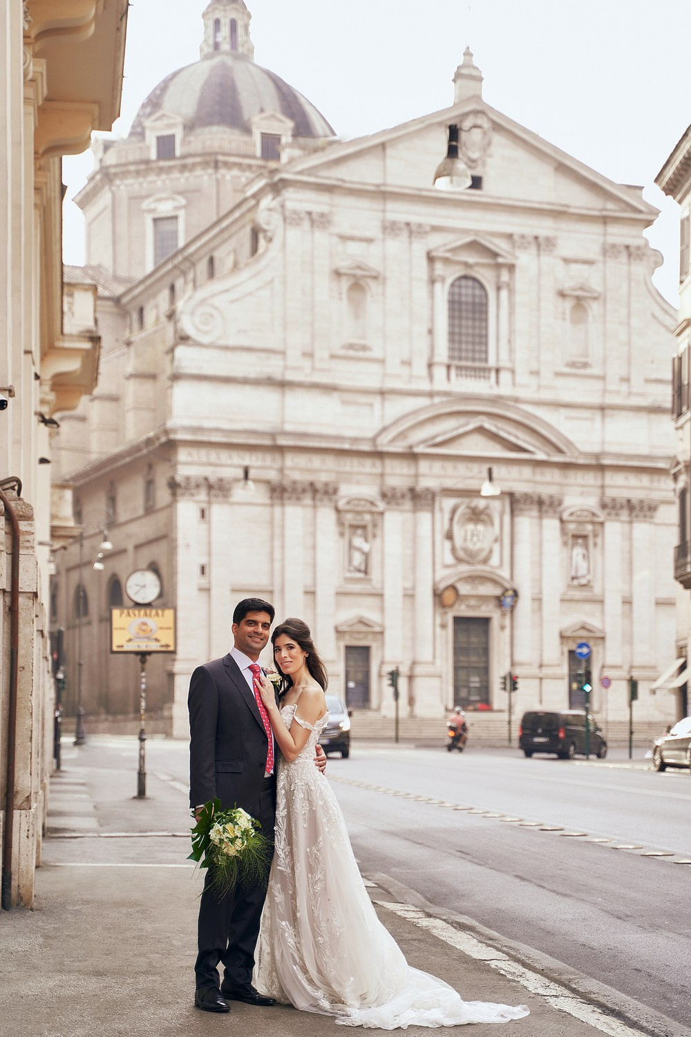 Wedding in Rome. Photographer in Italy Natalie Bero