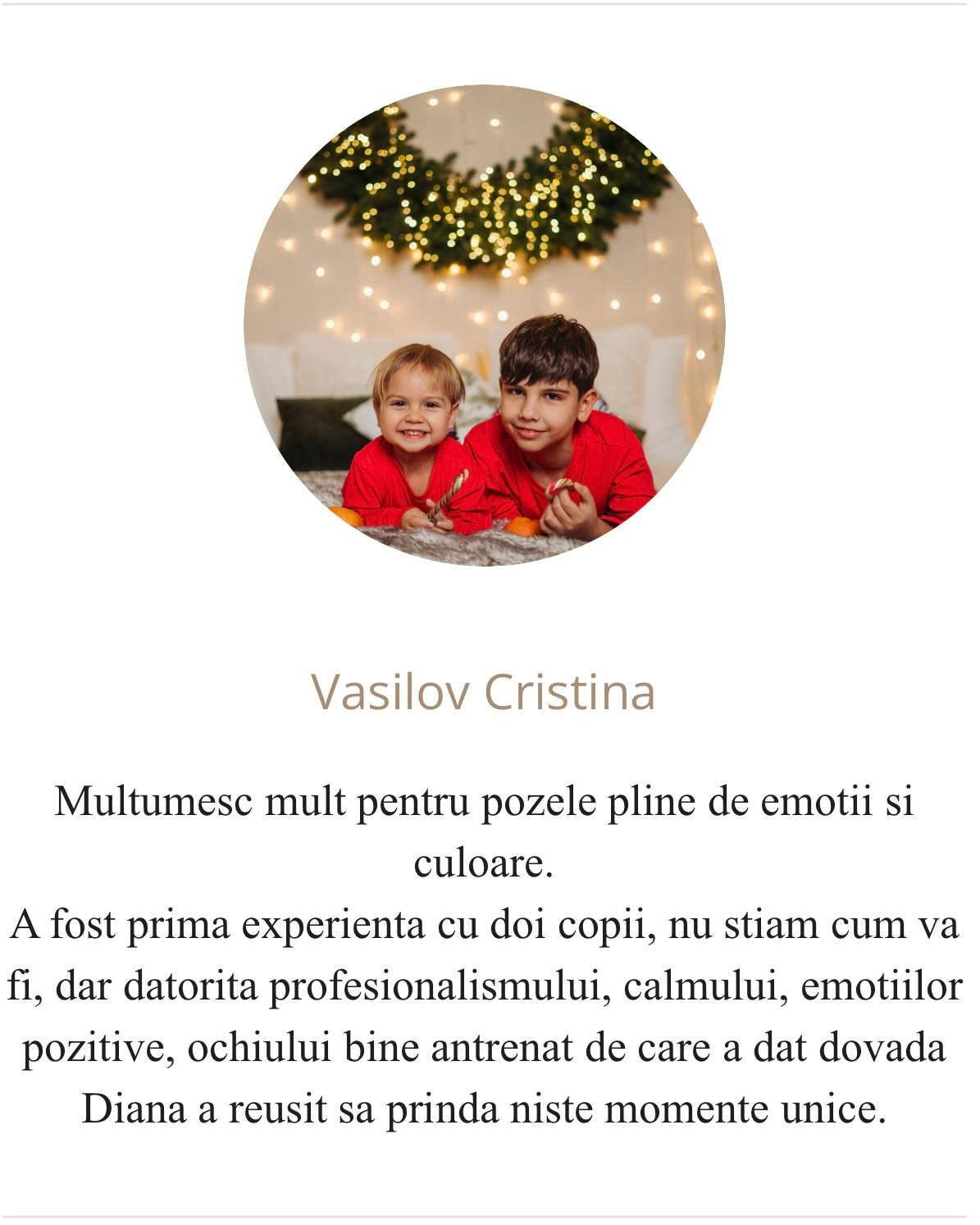 Sesiune foto de Crăciun (2). Diana Muntean Photography