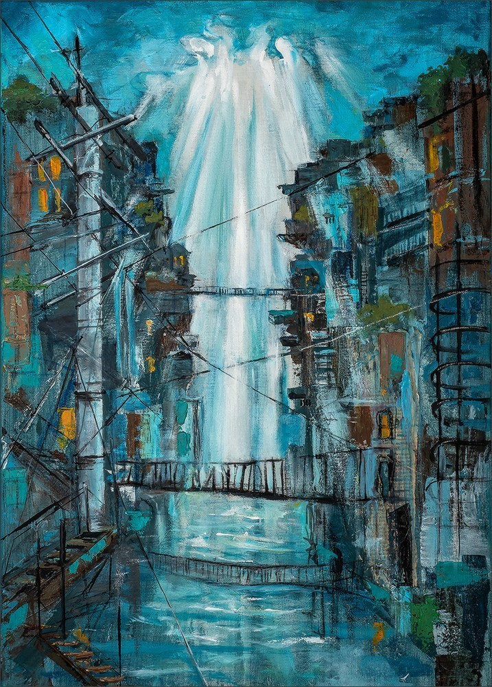 Angelina Sorokopud. Artist in Strasbourg