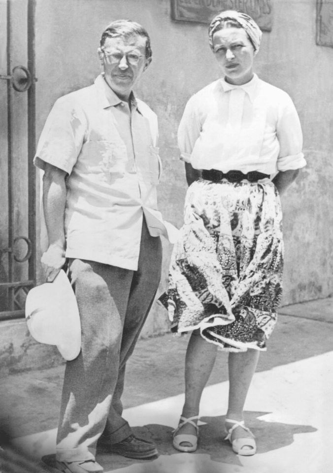 Simone de Beauvoir and Jean-Paul Sartre